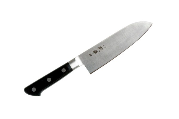 Fuji Cutlery Narihira FC-47 — Нож Сантоку из легированной Mo-V стали. Клинок 165 мм