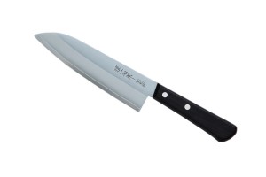 Miyabi Isshin 2003 - Santoku knife from AUS 8 steel 170 mm blade. Kanetsugu, Japan