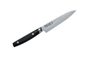 PRO-J 6001 - Petty knife from three-layer VG10 steel 120 mm blade. Kanetsugu, Japan
