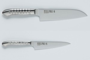 Набор ножей - Kanetsugu 5003 Сантоку и Kanetsugu 5001 Петти. Нержавеющая сталь. Япония