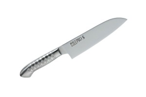 PRO-S 5003 - Santoku knife from MoV steel 170 mm blade. Kanetsugu, Japan