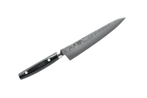 SAIUN 9002 - Универсальный нож из дамасской стали с клинком 150 мм. Kanetsugu, Япония