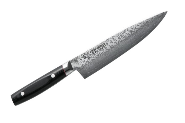 SAIUN 9005 - Шеф нож из дамасской стали с клинком 200 мм. Kanetsugu, Япония