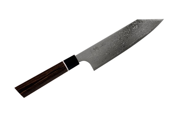 ZUIUN 9303 - Нож сантоку из дамасской стали с клинком 180 мм. Kanetsugu, Япония