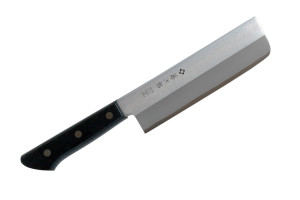 Tojiro BASIC F-315 — Ніж Накірі, 3 шари, сталь VG 10, залізко 165 мм, Японія