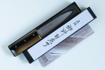 Tojiro BASIC DAMASCUS F-333 — Универсальный нож, 37 слоев, сталь VG10, клинок 135 мм, Япония