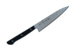 Tojiro BASIC DAMASCUS F-333 — Универсальный нож, 37 слоев, сталь VG10, клинок 135 мм, Япония