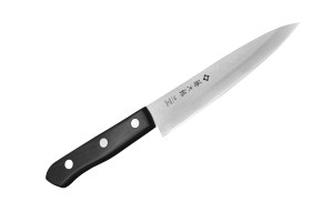 Tojiro DP F-313 — Utility knife, 3 layers, VG10 steel, 135 mm blade, Japan