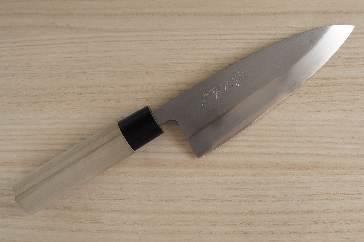 Repair and sharpening a traditional knife Deba Tojiro F-903 photo 3